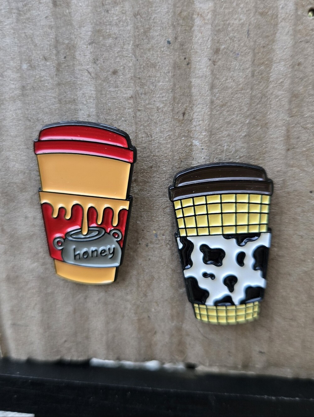 Pick 1 Disney Coffee Cup Enamel Pin